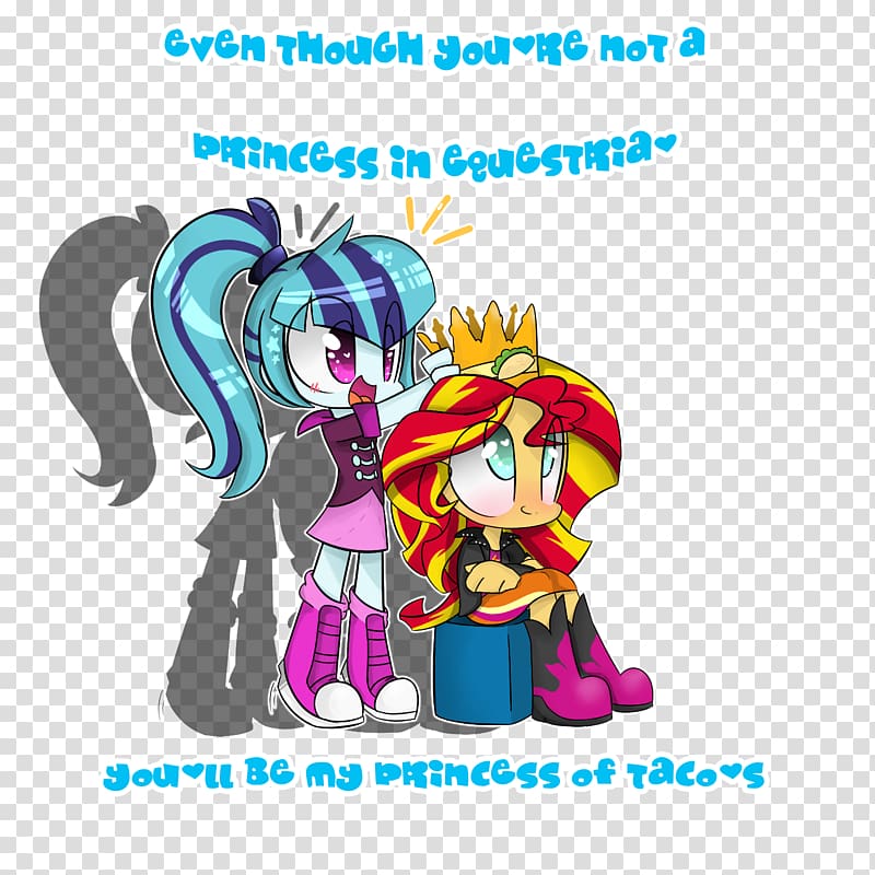 Pony Taco Sunset Shimmer Pinkie Pie Trixie, taco tuesday transparent background PNG clipart
