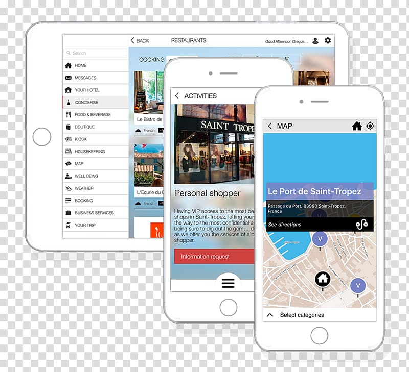 Smartphone Multimedia Saint-Tropez Handheld Devices Electronics, map app transparent background PNG clipart