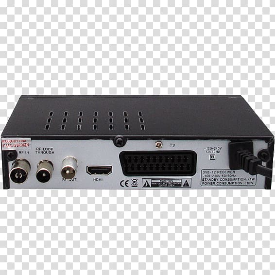 RF modulator DVB-T2 Radio receiver Electronics Cable converter box, Rf Modulator transparent background PNG clipart