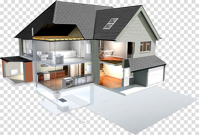 gray house scale model, House Home, Home High-Quality transparent background PNG clipart