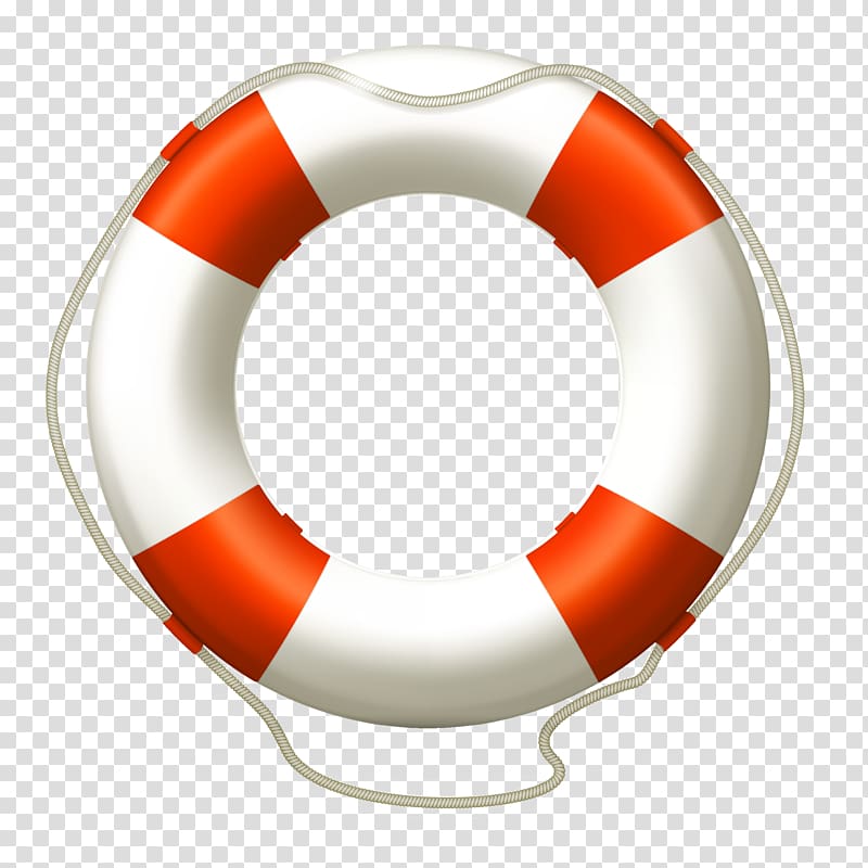 white and red inflatable floated illustration, Euclidean Rescue .xchng, Lifebuoy transparent background PNG clipart