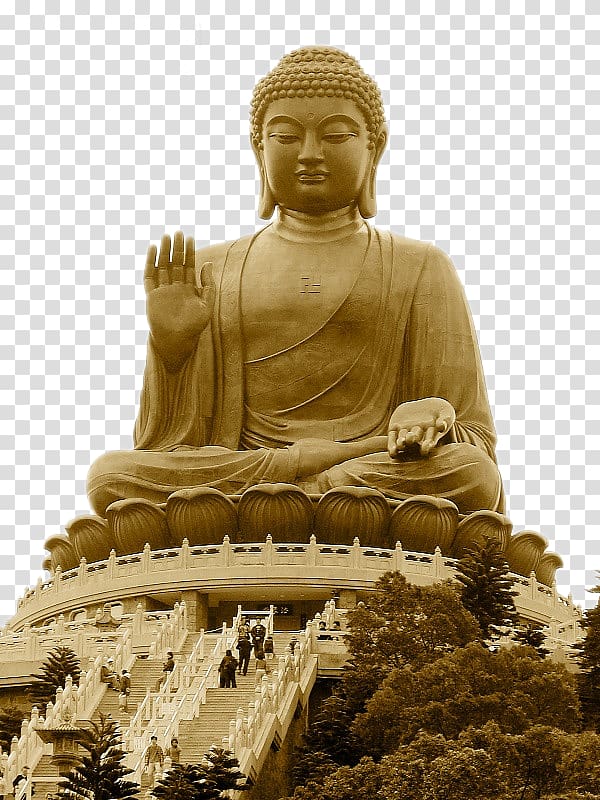 Tian Tan Buddha Buddha Dordenma statue Gautama Buddha Bayon The Buddha, Free to pull the Buddha transparent background PNG clipart