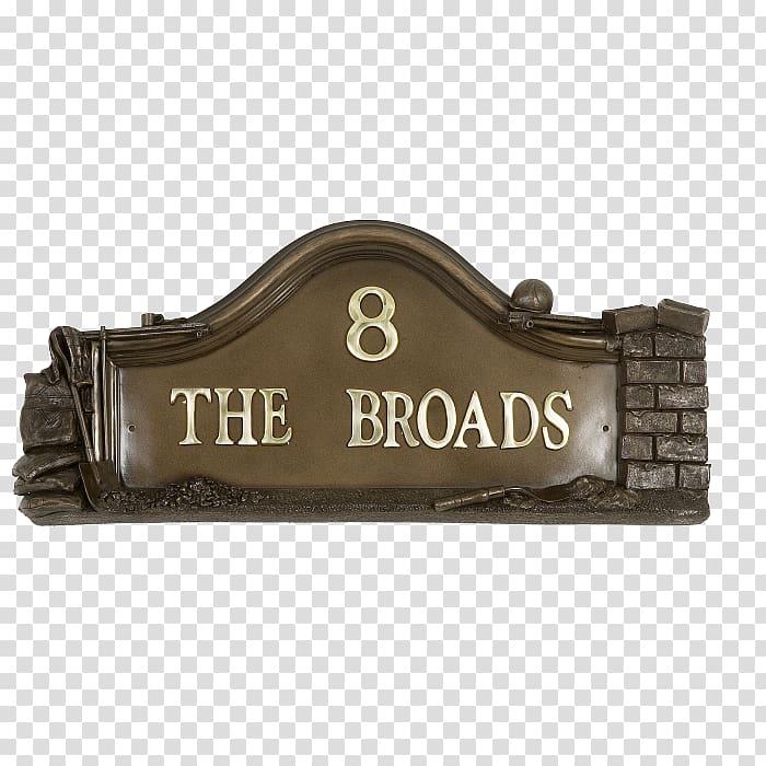 Bronze House sign Label Commemorative plaque, metal sign transparent background PNG clipart