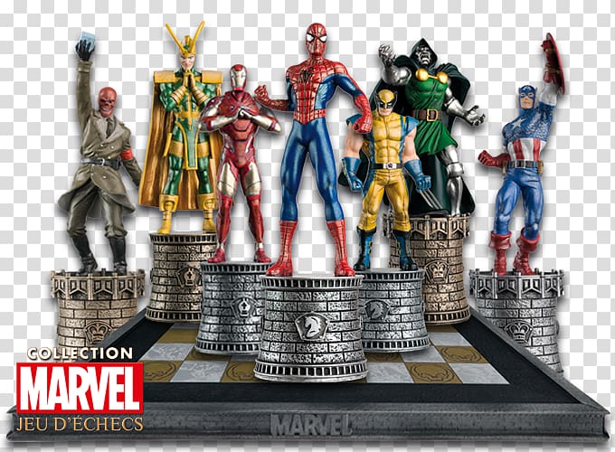 Spider-Man Chess Red Skull Absorbing Man Marvel Universe, spider-man transparent background PNG clipart
