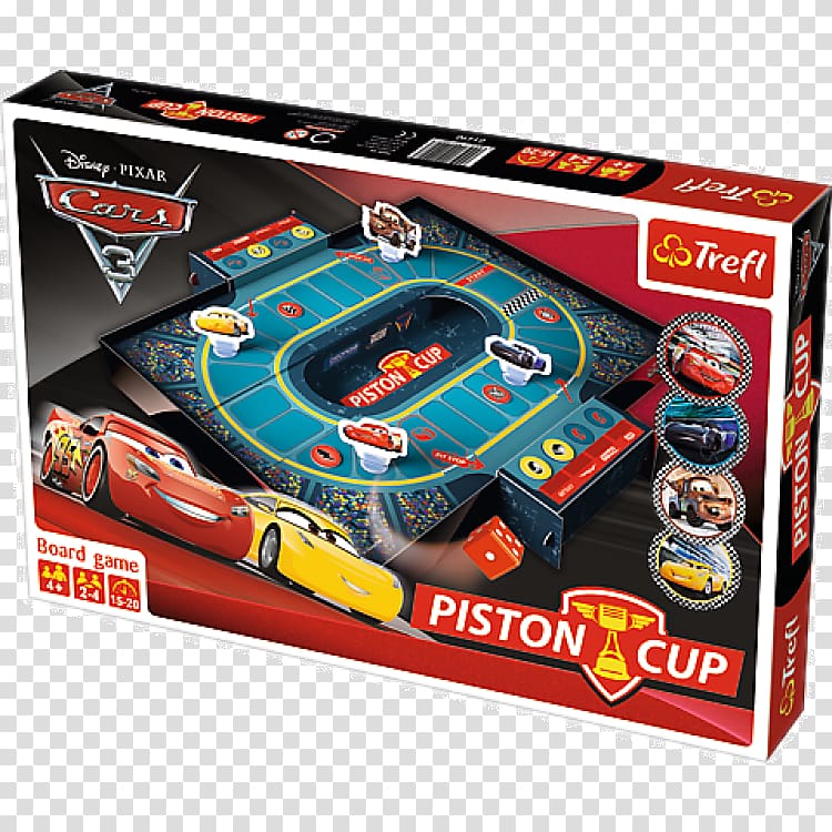 Jigsaw Puzzles Lightning McQueen Board game Trefl Cars, piston cup transparent background PNG clipart