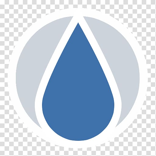 blue and gray water drop logo, blue angle brand computer , App Deluge transparent background PNG clipart