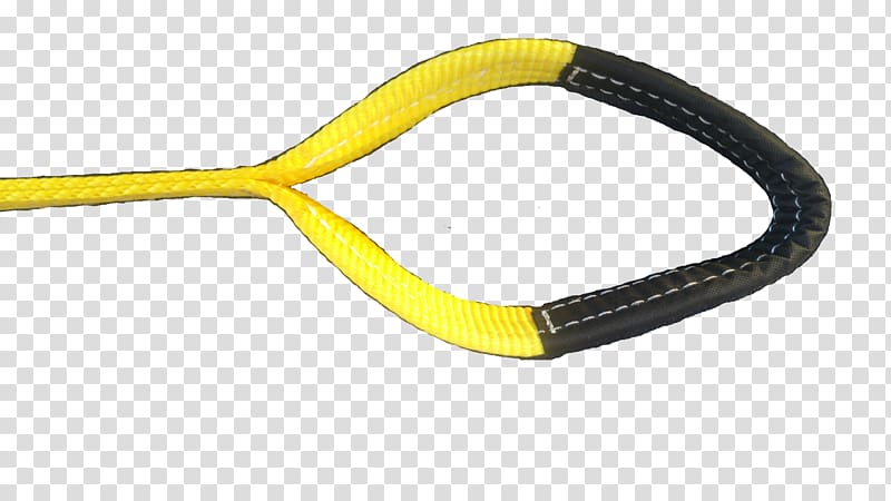 Strap Gun Slings Webbing Towing Car, yellow strap transparent background PNG clipart