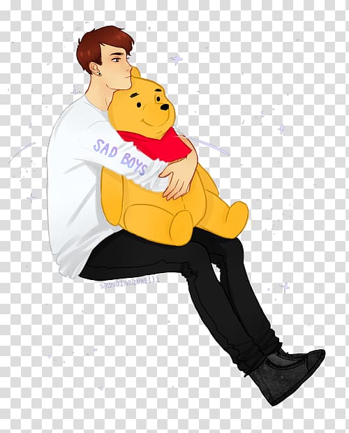 Winnie the Pooh Dan and Phil YouTube Christopher Robin Eeyore, winnie the pooh transparent background PNG clipart
