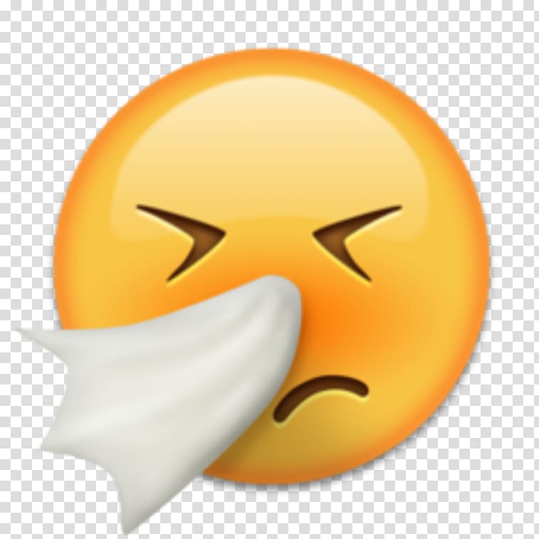 a sick emoji