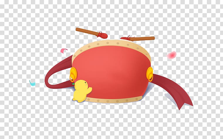 Drum Percussion, Red Drum transparent background PNG clipart