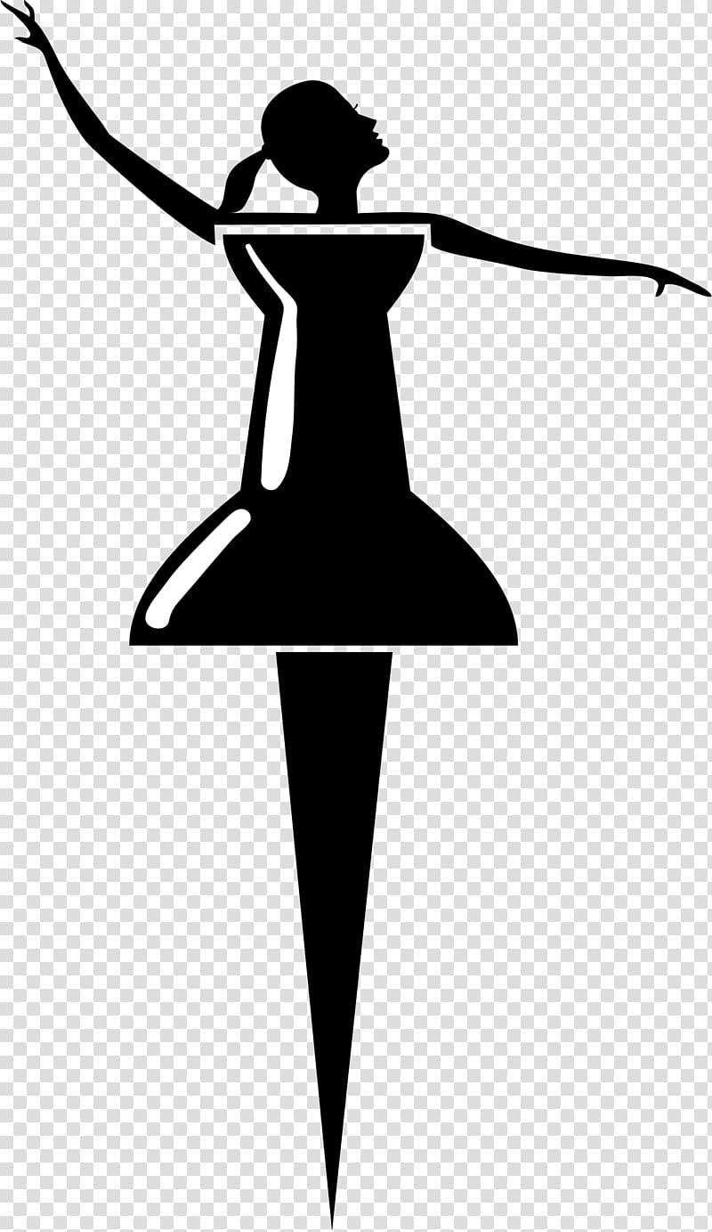 Ballet Dancer Silhouette Performing arts, pushpin transparent background PNG clipart