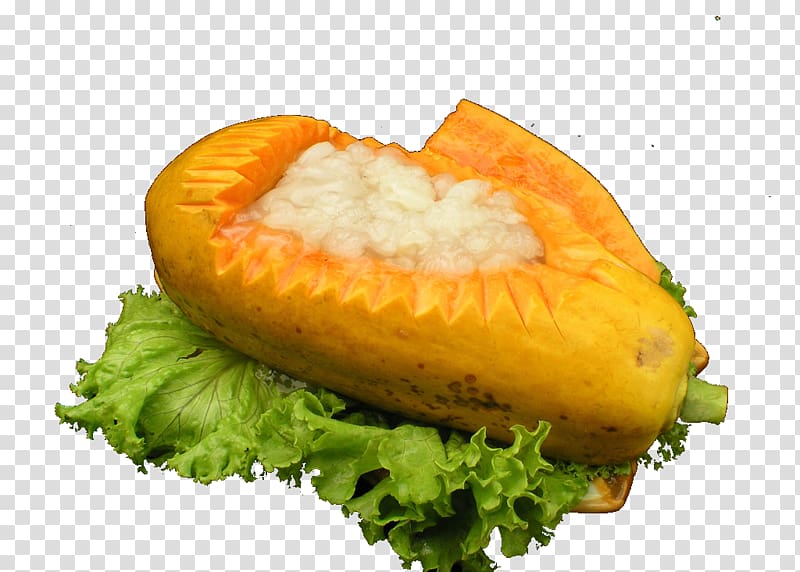 Papaya Vegetarian cuisine Hasma Vegetable, Features Papaya Hashima transparent background PNG clipart