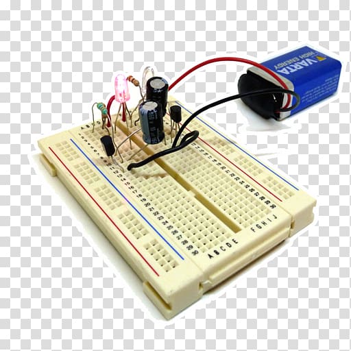 Breadboard Electronic circuit Electronic kit Electronics Electronic component, electronic circuits transparent background PNG clipart