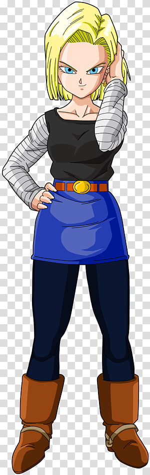 Download Dragon Ball Z, Android 18, Animal. Royalty-Free Vector