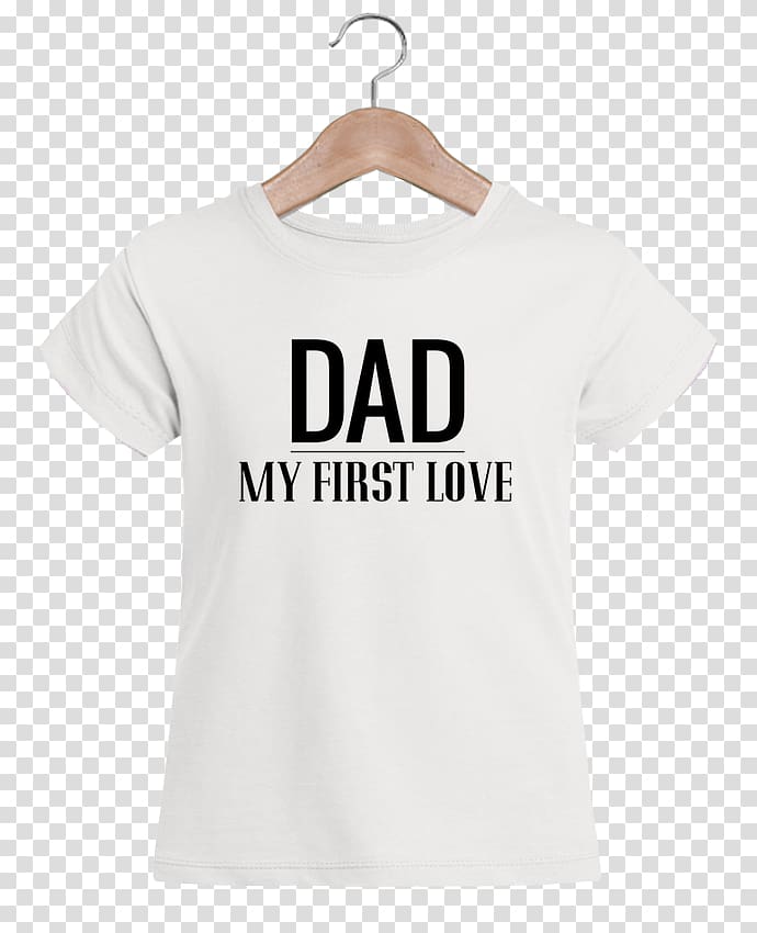 T-shirt Shoulder Father Sleeve Gift, love my dad transparent background PNG clipart