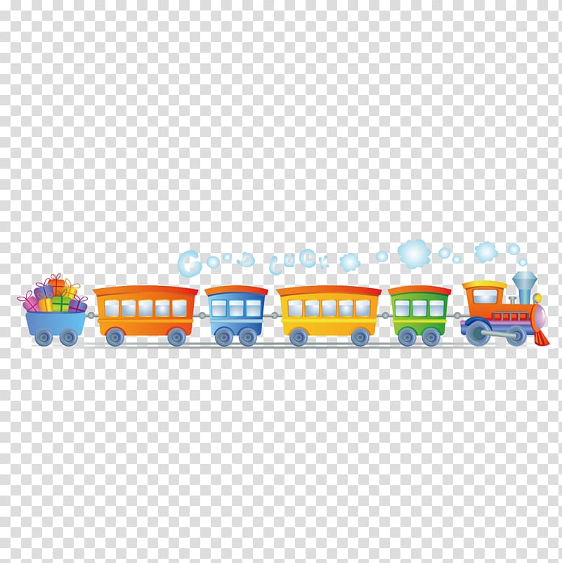 Train Illustration, Cartoon train transparent background PNG clipart
