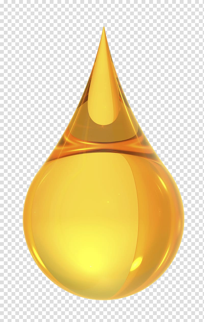 Yellow liquid droplet, Yellow Triangle , A drop of oil transparent  background PNG clipart