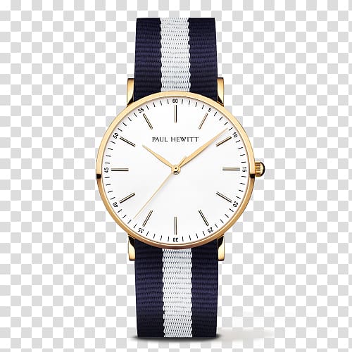 Watch Paul Hewitt Sailor Line Daniel Wellington Bracelet Chronograph, silver lines transparent background PNG clipart