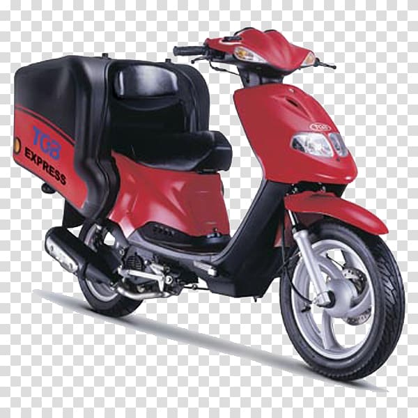 Scooter Motorcycle Taiwan Golden Bee Piaggio Vehicle, delivery scooter transparent background PNG clipart