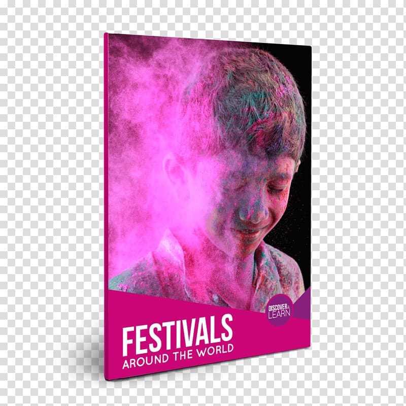 Festivals Around the World Book Magenta Violet Purple, festival material transparent background PNG clipart
