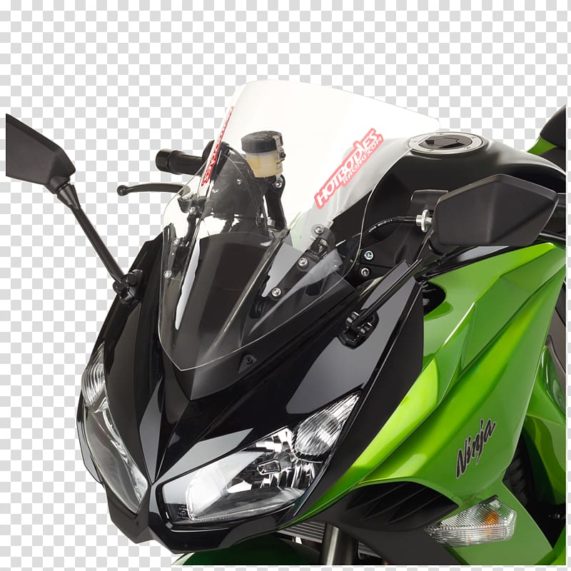 Motorcycle fairing Kawasaki Ninja 1000 Motorcycle accessories Windshield, motorcycle transparent background PNG clipart