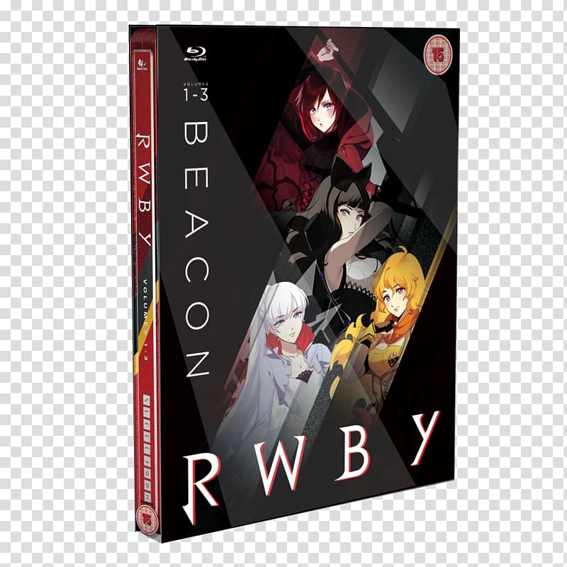 Amazon.com RWBY, Volume 1 RWBY Chapter 1: Ruby Rose | Rooster Teeth DVD, steel teeth collection transparent background PNG clipart