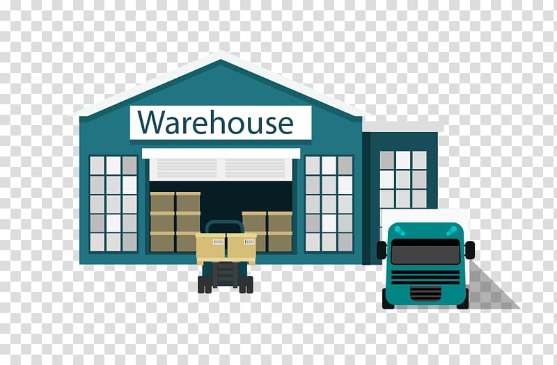 Warehouse Euclidean Logistics, warehouse truck transparent background PNG clipart