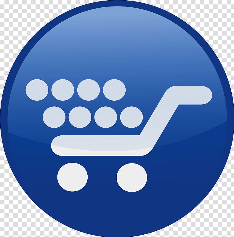 Shopping cart Blue , Of People Shopping transparent background PNG clipart