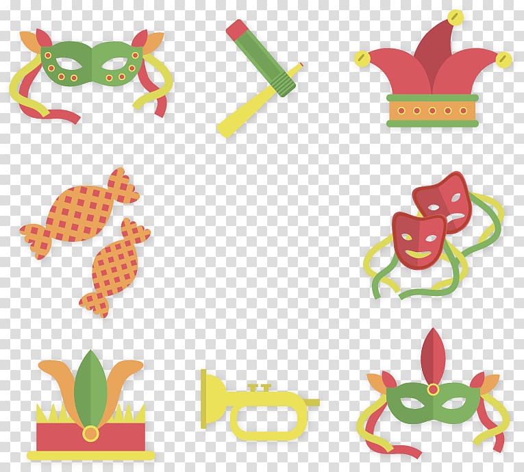 Encapsulated PostScript Icon, Carnival props material transparent background PNG clipart