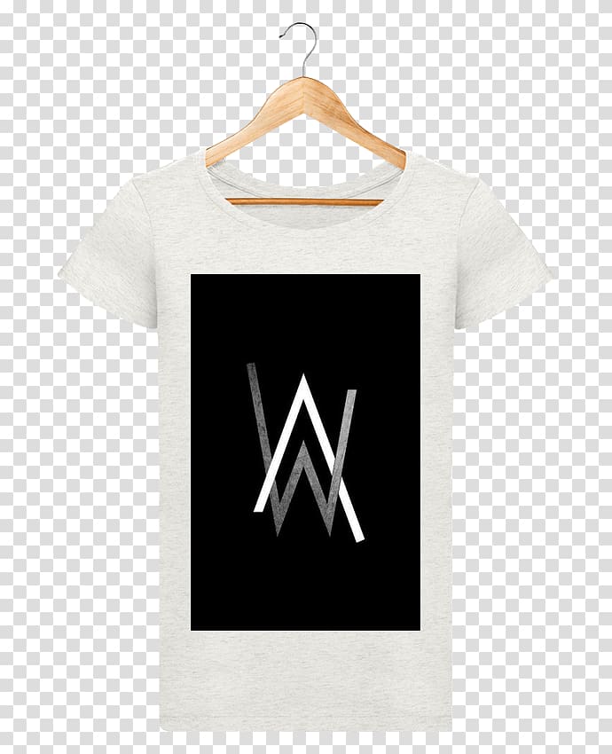 T-shirt Sleeve Neck Angle Font, Alan Walker transparent background PNG clipart