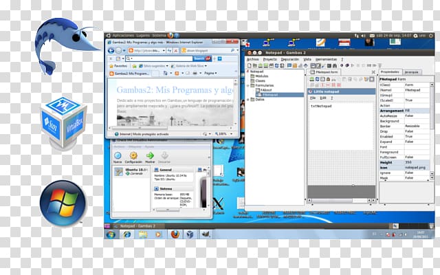 Computer program Engineering VirtualBox Line, Guest transparent background PNG clipart