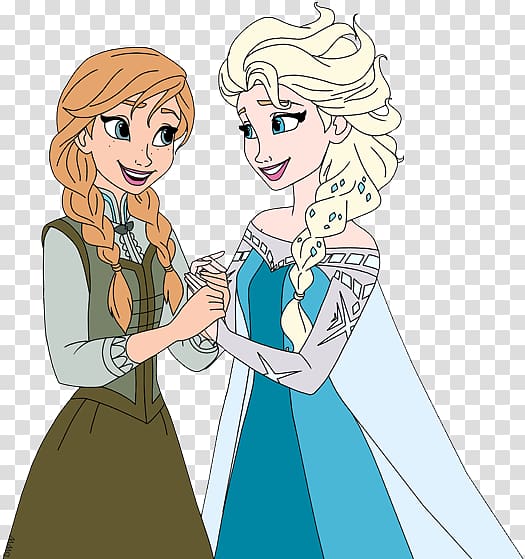 Frozen Elsa Anna Olaf Drawing, rainha transparent background PNG clipart