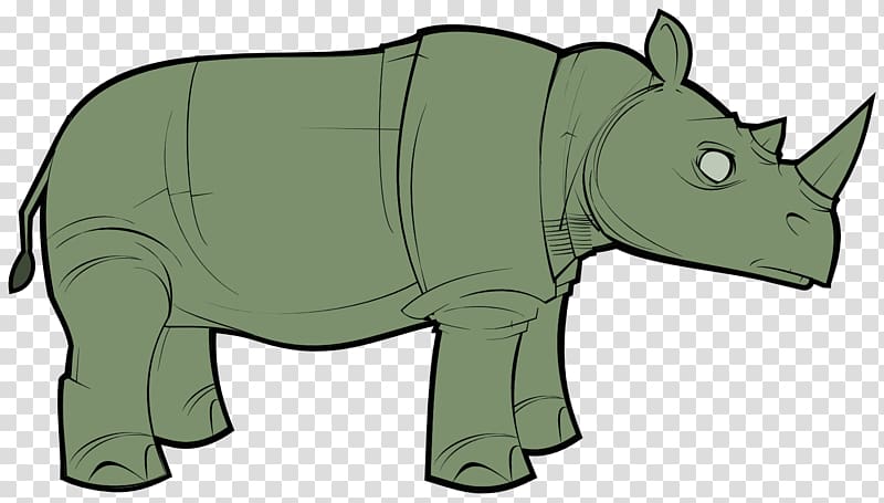 Javan rhinoceros Indian elephant African elephant , elephant transparent background PNG clipart