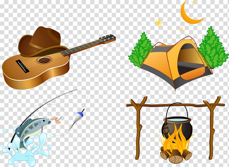 Camping Outdoor recreation Campfire Icon, field survival element transparent background PNG clipart