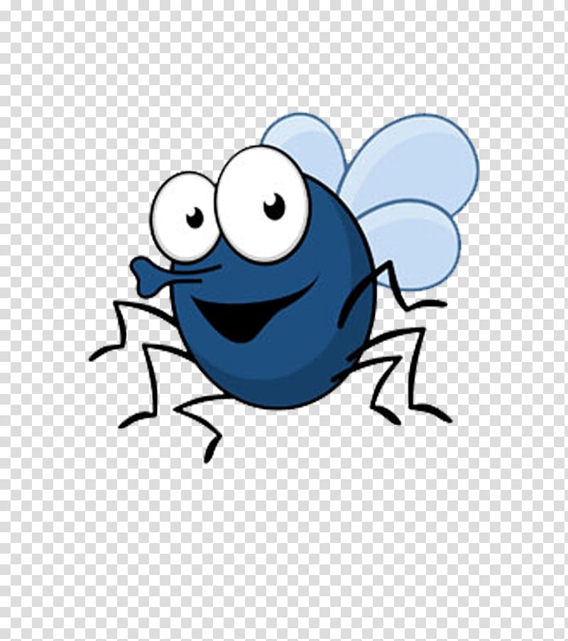 Cartoon Fly Insect Illustration, Free flies pull transparent background PNG clipart
