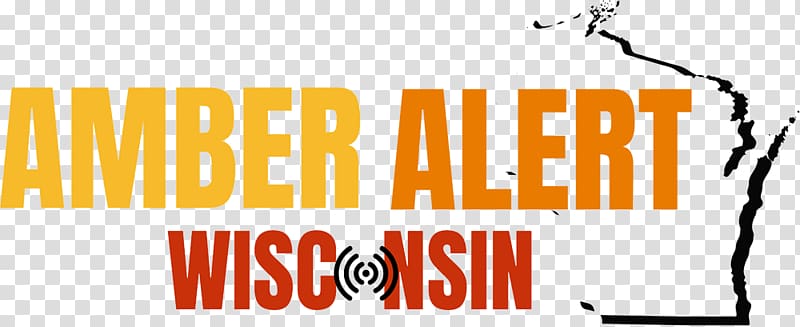 Wisconsin Logo AMBER Alert Brand Emergency Alert System, Amber Alert Person transparent background PNG clipart