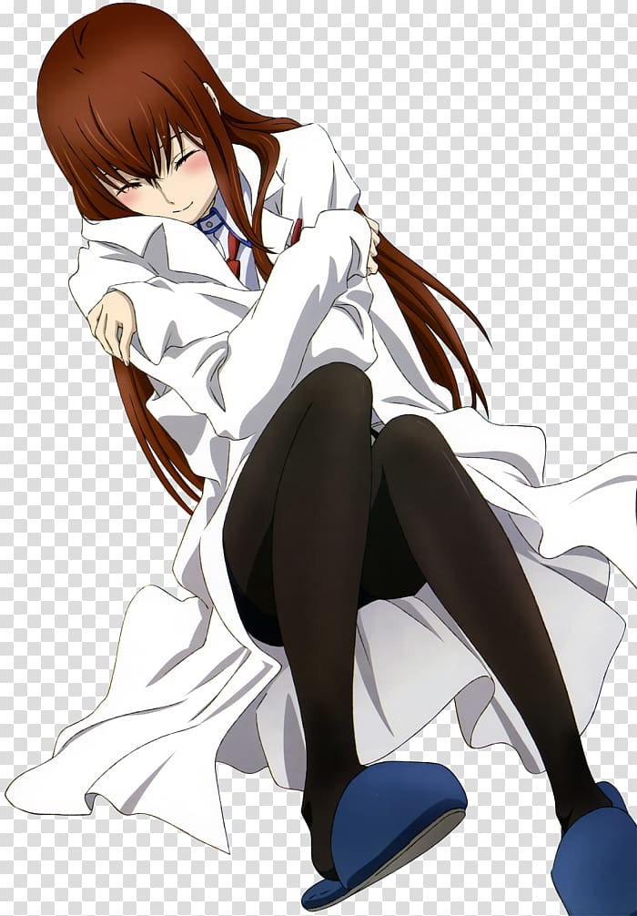 Kurisu Makise Rintarou Okabe Steins;Gate Itaru Hashida Anime, Steins gate transparent background PNG clipart