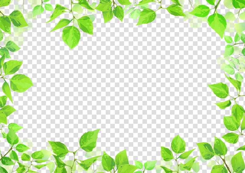 green leaves border illustration, Fukuoka u30e9u30a4u30d6u30cfu30a6u30b9 u30e9u30a4u30c8 Jimdo GmbH Beauty Parlour, Green leaves border frame corners transparent background PNG clipart