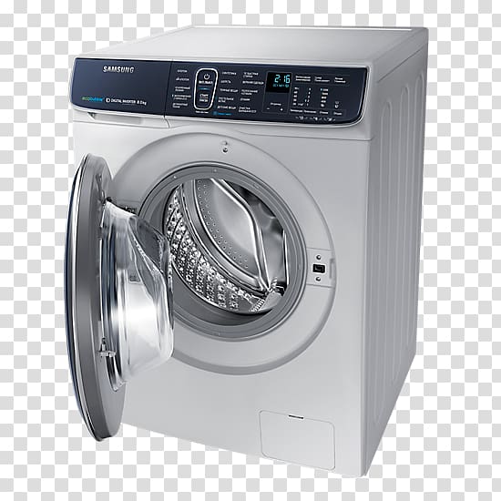 Washing Machines Samsung Group Samsung WW65K52E69W Laundry, Washing Mashine transparent background PNG clipart