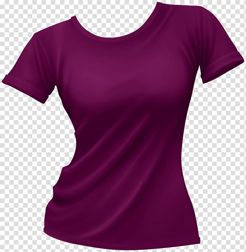 T-shirt Top Crew neck Woman, Female Drawing transparent background PNG clipart