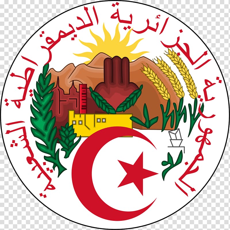 Emblem of Algeria French Algeria Districts of Algeria Seal, national tourism transparent background PNG clipart