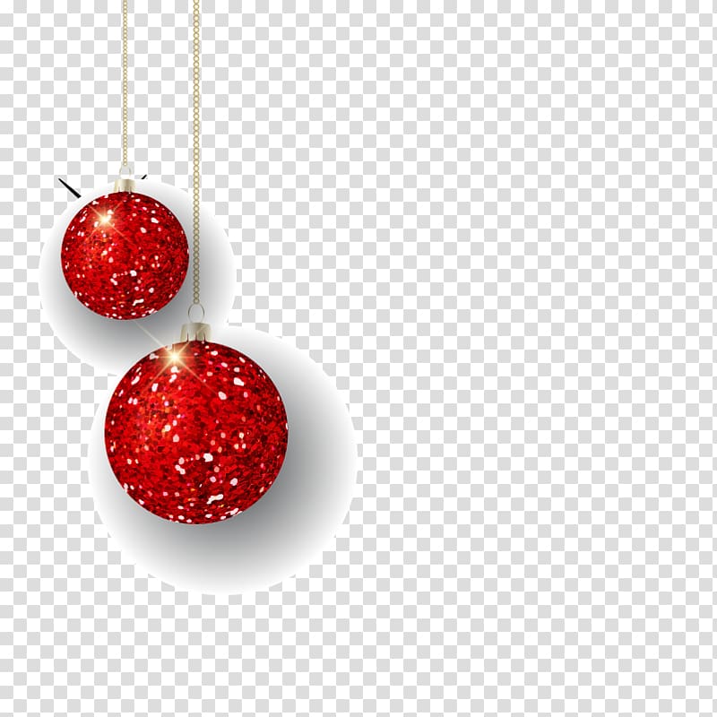 Bubble Shooter Christmas Balls Red, Christmas red ball transparent background PNG clipart