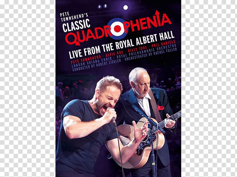 Blu-ray disc Royal Albert Hall Quadrophenia Live in London DVD, dvd transparent background PNG clipart