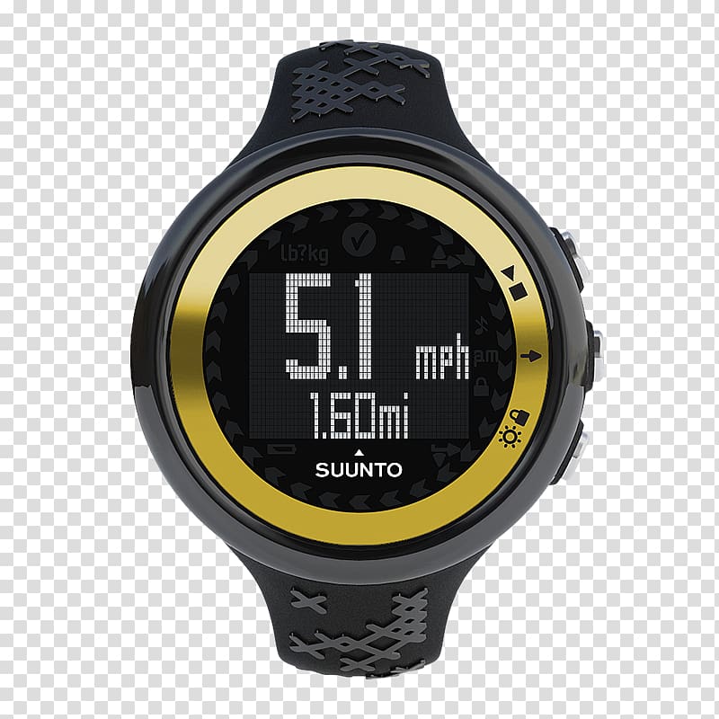 Suunto Oy Suunto M5 Watch Heart rate monitor Sport, watch transparent background PNG clipart