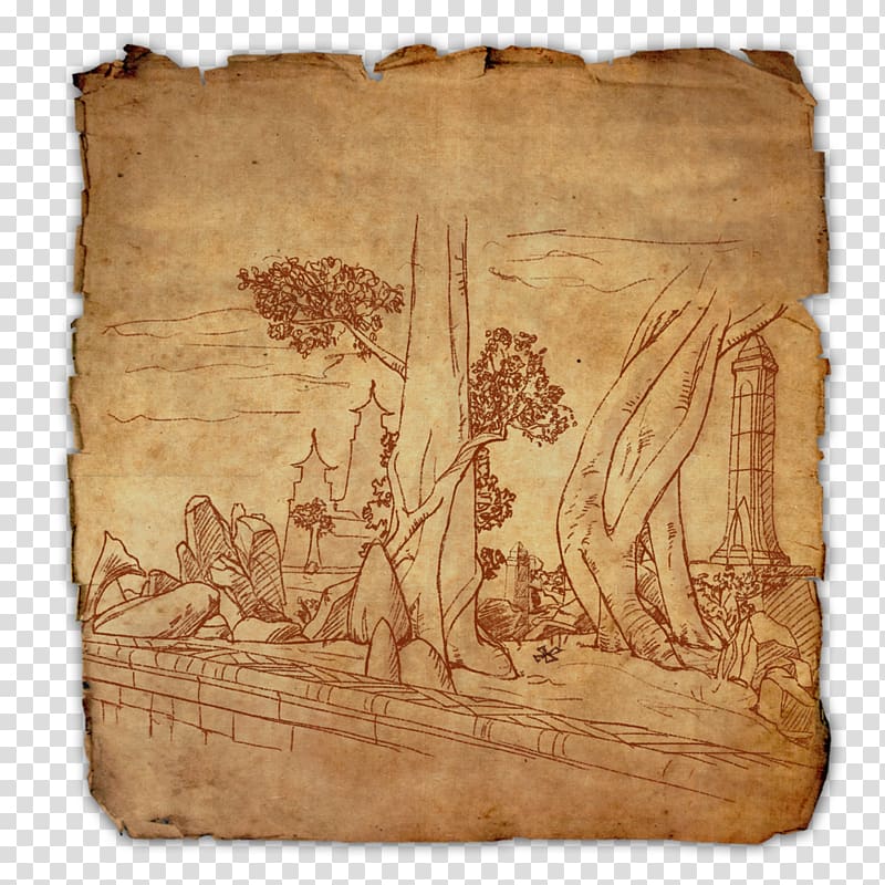 Elder Scrolls Online: Morrowind Treasure map The Elder Scrolls III: Morrowind, ramses ii transparent background PNG clipart