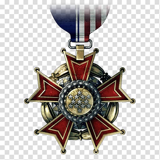 Battlefield 3 Battlefield 4 Battlefield 1 Medal Distinguished Service Cross, medal transparent background PNG clipart