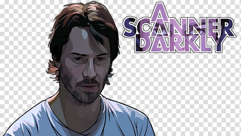 Keanu Reeves A Scanner Darkly Film Trailer, scanner transparent background PNG clipart