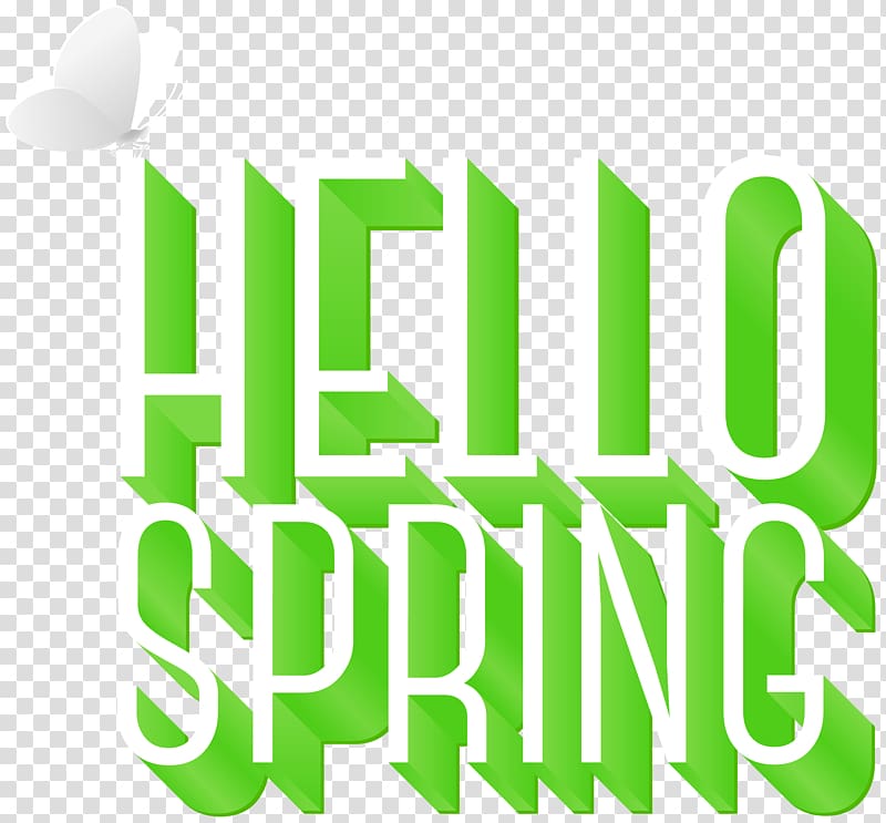 , beautiful hello spring transparent background PNG clipart