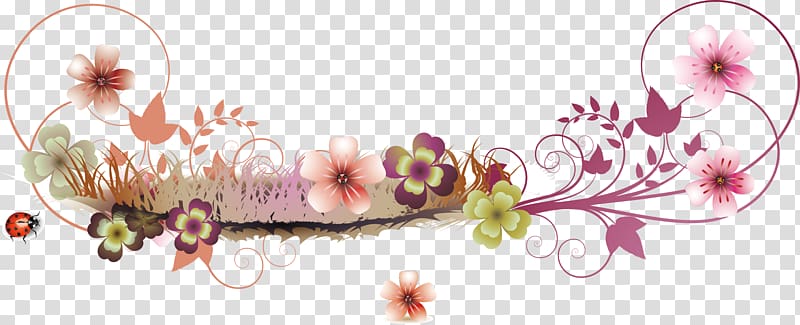 pink, purple, and pink floral illustration, Flower, Ancient flower flat transparent background PNG clipart