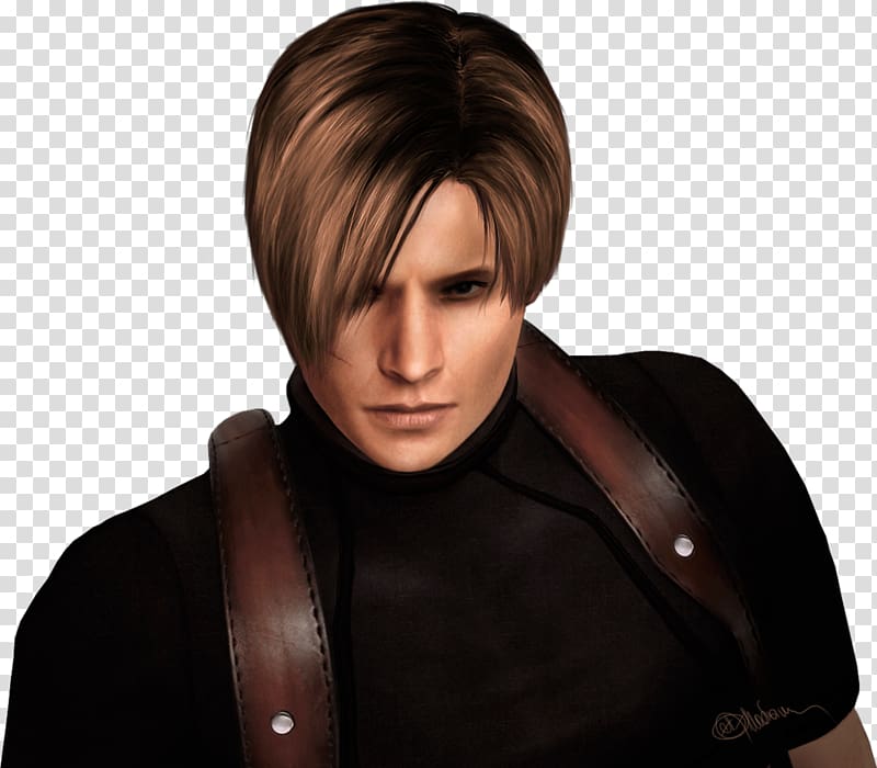 Resident Evil 4 Leon S. Kennedy Resident Evil: Damnation Hairstyle, Leon transparent background PNG clipart